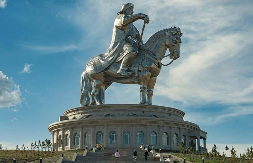 From UB: Day Tour to Chinggis khaan statue and Terelj NP. - One Day, Two Icons: Chinggis Khaan Statue to Terelj NP