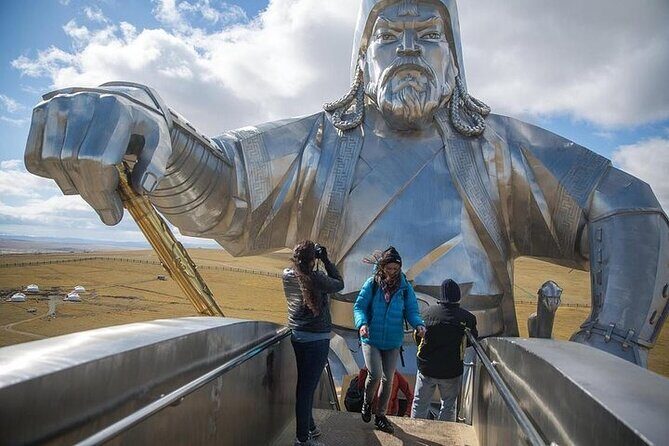 Genghis Khan Statue Day Tour+National Park+Camel Ride+Eagle - Camel Ride and Eagle Photo-Op: The Mongolia People Remember