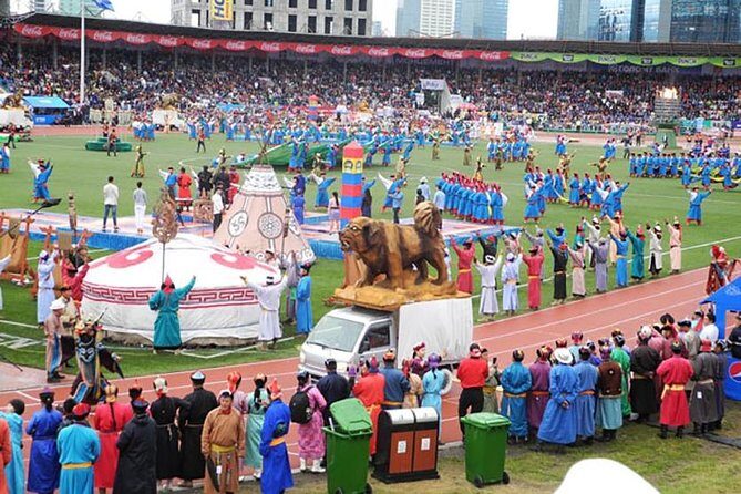 Naadam Festival 2025 a day trip - Opening ceremony at the National Stadium: parade, folk show, and first rounds