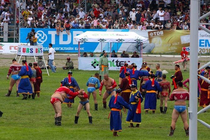 National Naadam Festival - 1 day - Entering the stadium: Nine White Banners and the opening ceremony