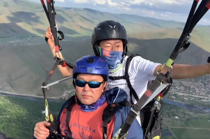 Private Tandem Paragliding Experience at Bayanzurkh Mountain - The 4x4 ride and the steep path to takeoff